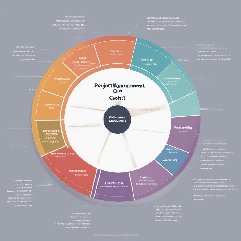 What are project management costs?