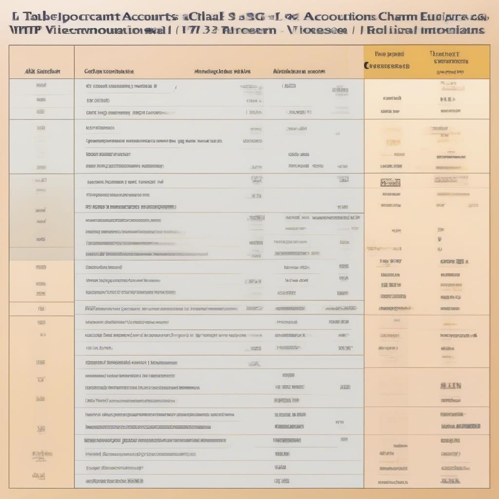 Chart of Accounts according to Circular 133 in English