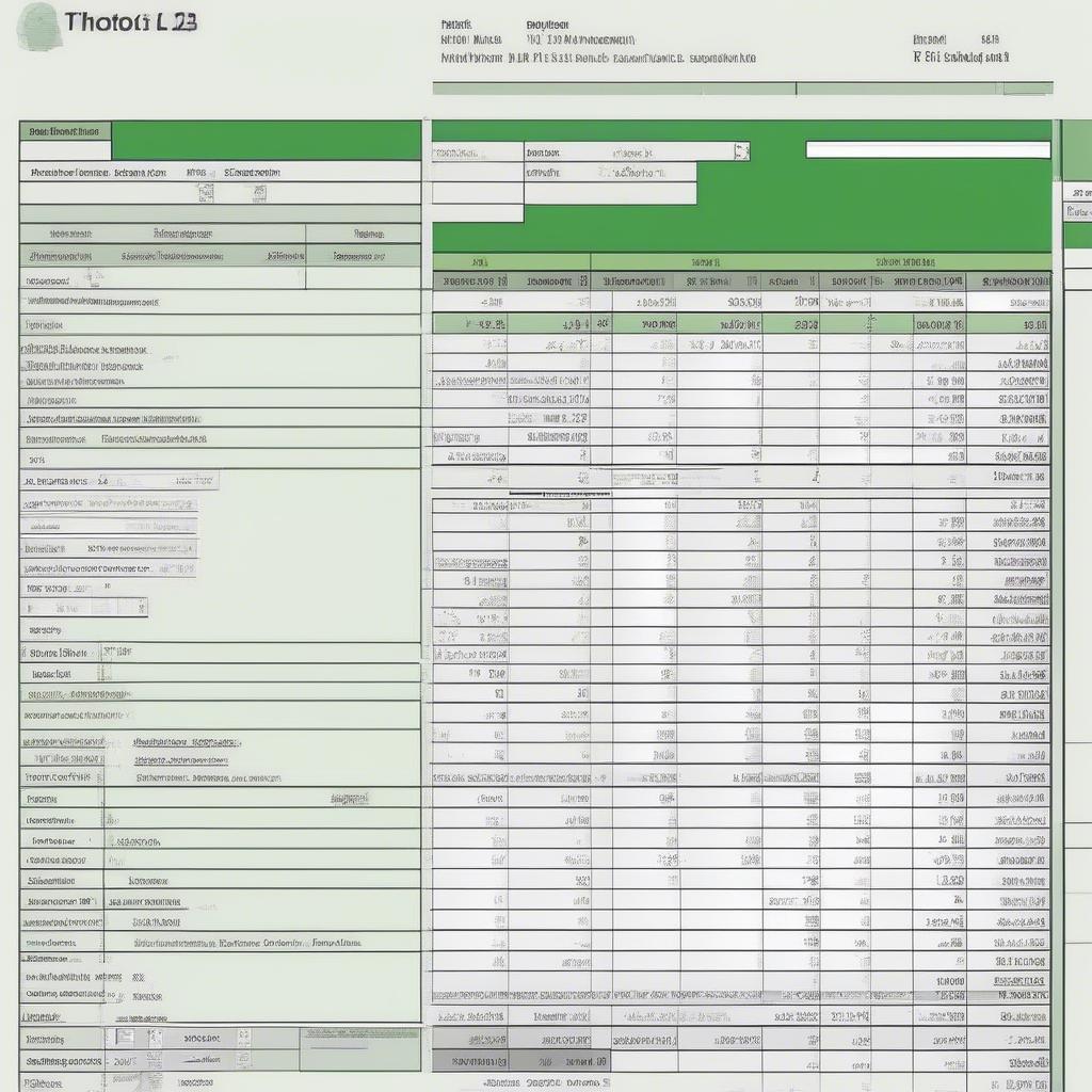 Mẫu 01 Thông tư 22/2015/TT-BKH xls Dự toán