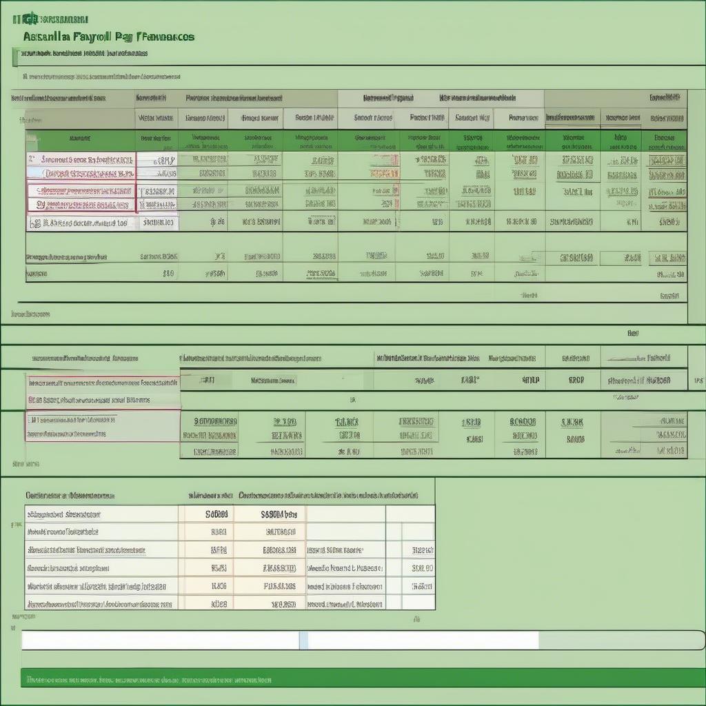 Mẫu Bảng Tính Lương Excel Thông Tư 133