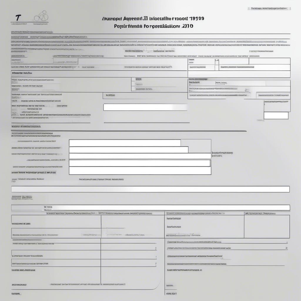 Mẫu Báo Cáo Phụ Lục II-19 Thông Tư 02/2019/TT-BKHĐT