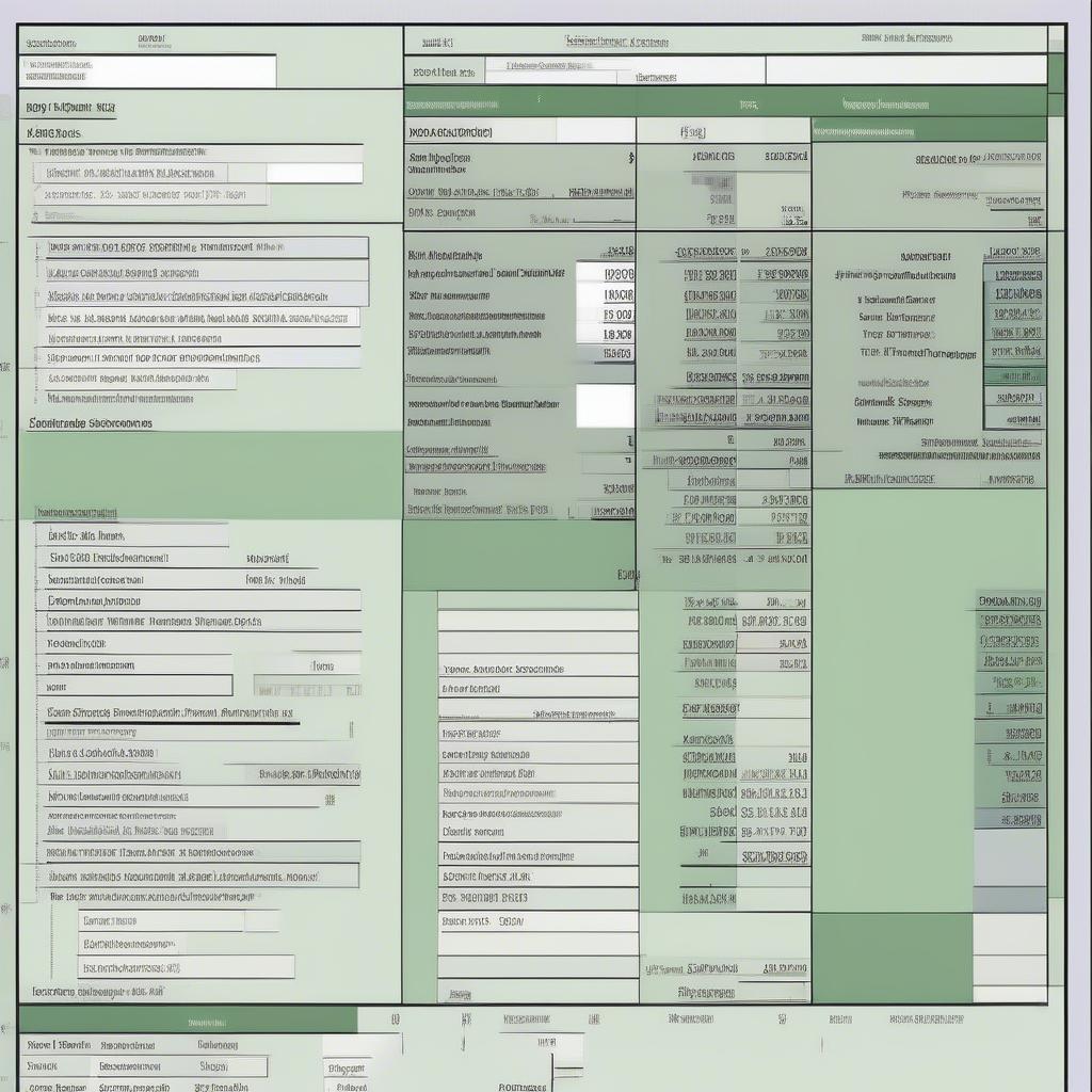 Mẫu BCTC Thông Tư 200 Excel