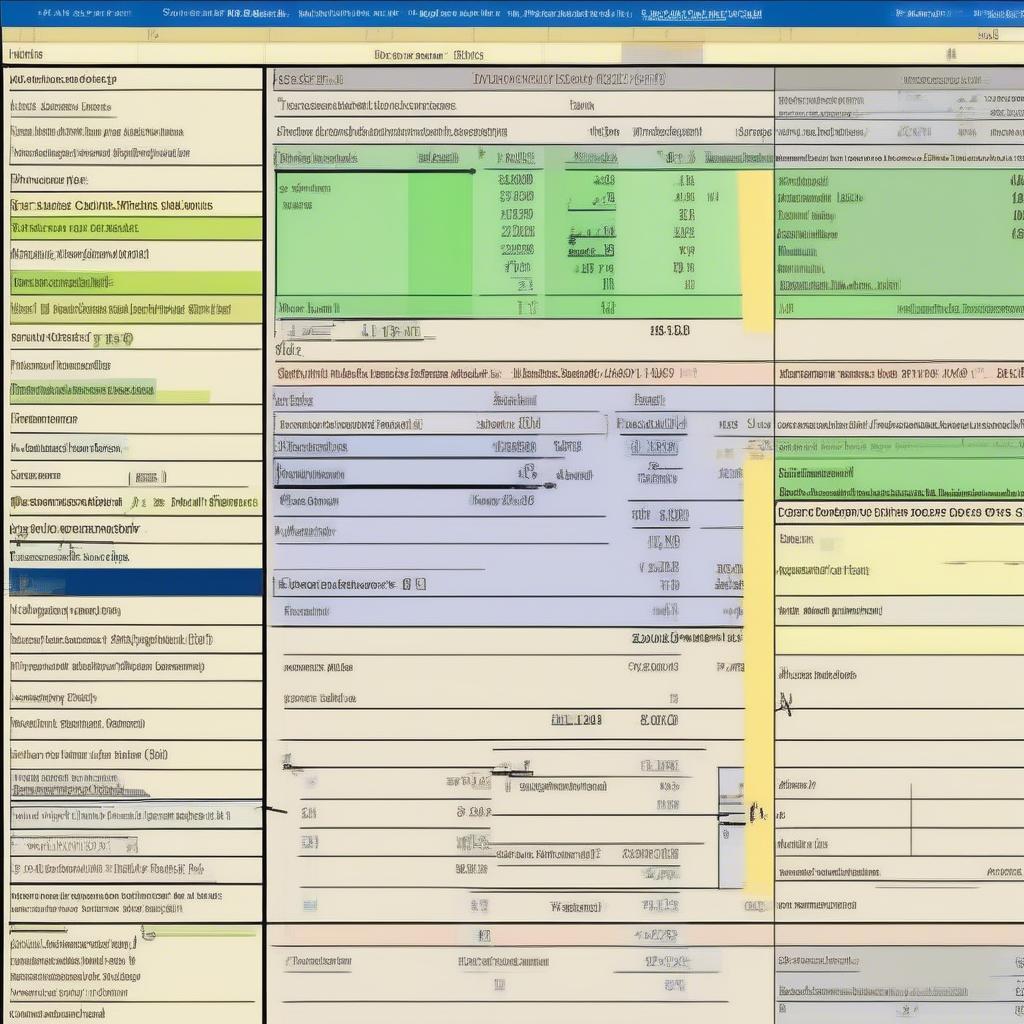 Mẫu File Excel Kế Toán