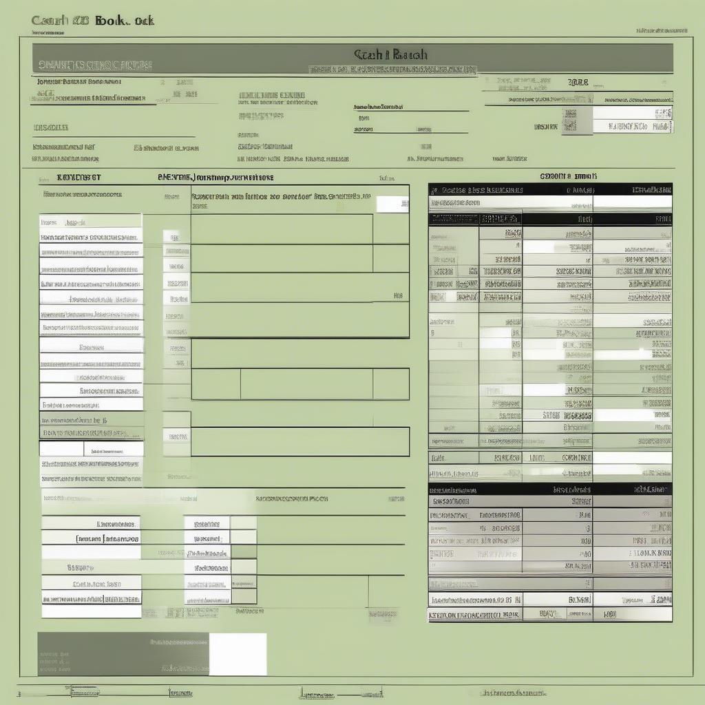 Mẫu Sổ Quỹ Tiền Mặt Theo Thông Tư 200 Excel