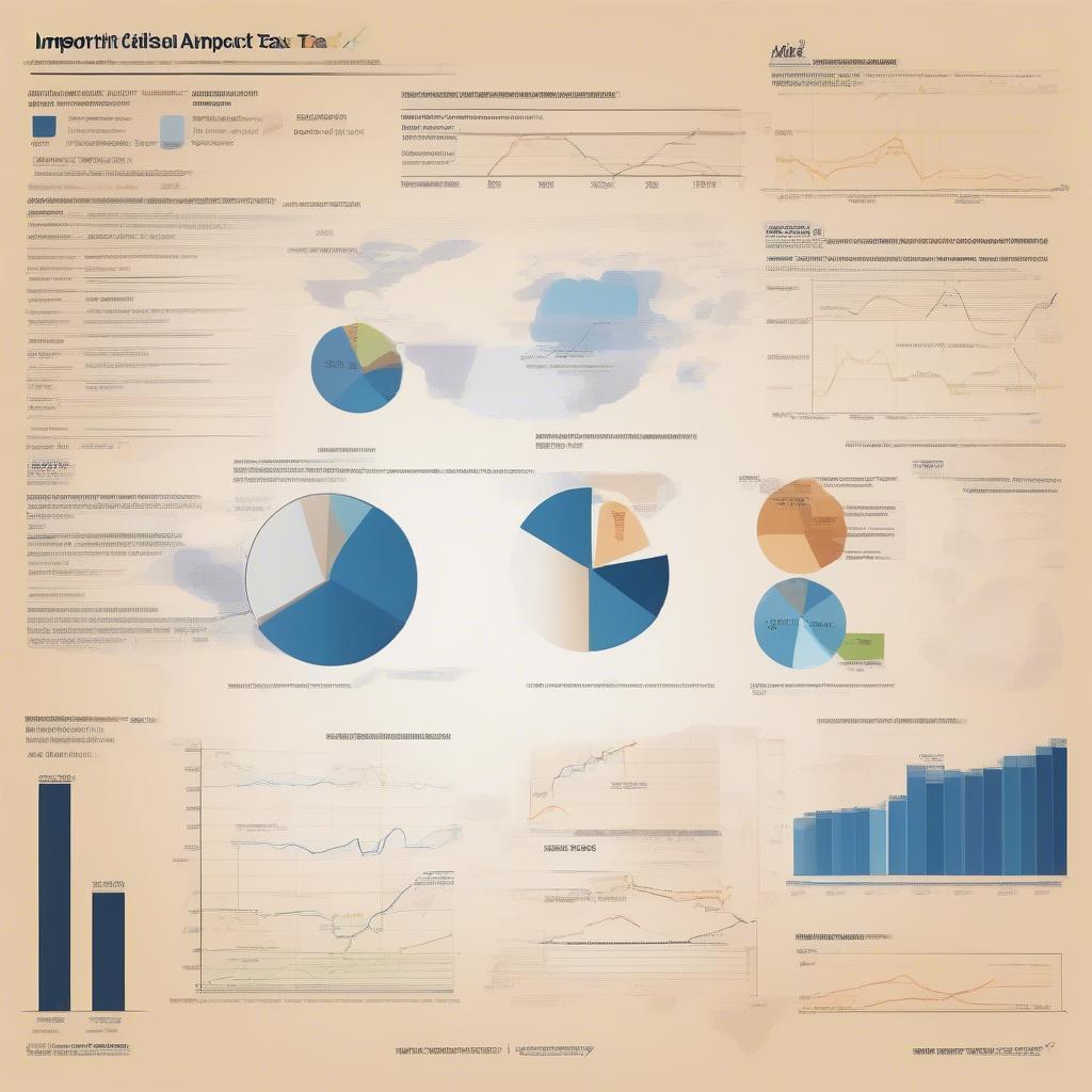 Phân tích chính sách thuế xuất nhập khẩu - Hình ảnh minh họa biểu đồ và số liệu phân tích về tác động của chính sách thuế xuất nhập khẩu.