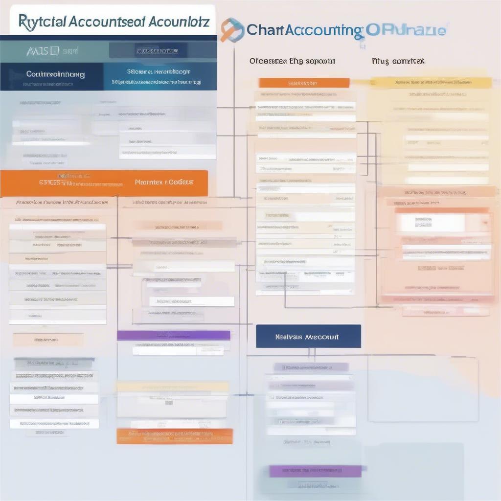 Áp dụng chart of accounts trong thực tế