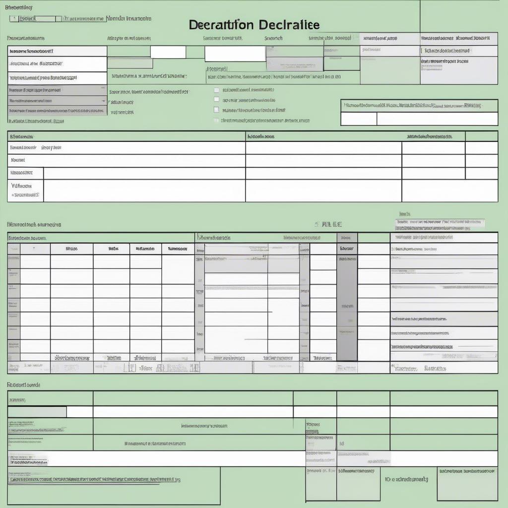 Mẫu Bảng Kê Thông Tư 39 Excel