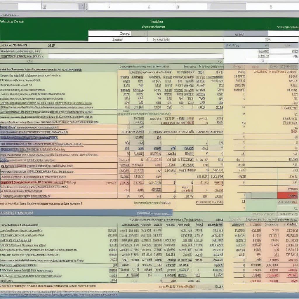 Mẫu Báo Cáo Tài Chính Excel Theo Thông Tư 133